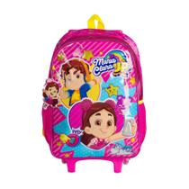 Mochila De Rodinhas Escolar Maria clara e JP Infantil - CLIO Mochila De Rodinhas Escolar Maria clara e JP Infantil - CLIO