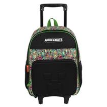 Mochila De Rodinhas Escolar Minecraft X Funtage Sestini