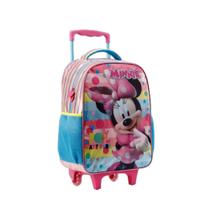 Mochila de Rodinhas Escolar Minnie S 11441