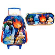 Mochila de Rodinhas + Estojo Simples Elementals X 16'' Ref. 11750 - Xeryus Mochila de Rodinhas + Estojo Simples Elementals X 16'' Ref. 11750 - Xeryus