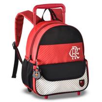 Mochila de Rodinhas Flamengo Baby Oficial Listras Mochila de Rodinhas Flamengo Baby Oficial Listras