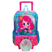 Mochila de Rodinhas Grande com Bolsa Sestini Y Anime - 06598100 Mochila de Rodinhas Grande com Bolsa Sestini Y Anime - 06598100