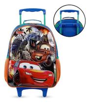 Mochila De Rodinhas Grande Escolar Carros Disney Pixar - Xeryus Imp.distrib. de Artigos