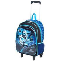 Mochila De Rodinhas Grande Max Steel 15X