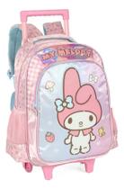 Mochila De Rodinhas Hello Kitty My Melody Rosa - Luxcel Mochila De Rodinhas Hello Kitty My Melody Rosa - Luxcel