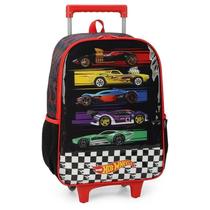 Mochila De Rodinhas Hot Wheels Preto Luxcel