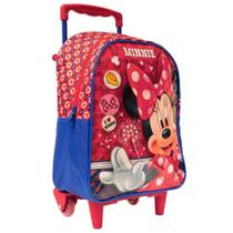 Mochila de Rodinhas Infantil - Disney - Minnie Mouse X1 - Xeryus