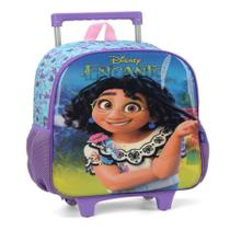 Mochila de Rodinhas Infantil Encanto Roxo Ref.IC39482ECRX Luxcel