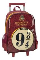 Mochila de Rodinhas Infantil Harry Potter Luxcel - Reforçada e Durável