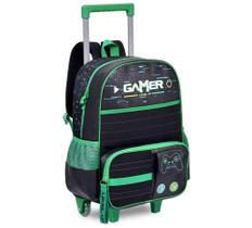 Mochila De Rodinhas Infantil Juvenil Video Game Player Para Meninos Clio Mochila De Rodinhas Infantil Juvenil Video Game Player Para Meninos Clio