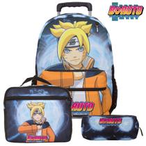 Mochila de Rodinhas Infantil Menino Boruto Passeio Toys 2U Mochila de Rodinhas Infantil Menino Boruto Passeio Toys 2U