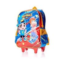 Mochila De Rodinhas Infantil Os Aventureiros Luccas Neto - Clio