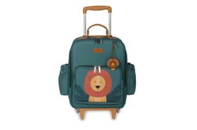 Mochila De Rodinhas Kids Leão - Masterbag