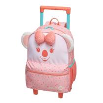 Mochila de Rodinhas Lilica Ripilica Com Alças Toddler Rosa Mochila de Rodinhas Lilica Ripilica Com Alças Toddler Rosa