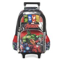 Mochila De Rodinhas Luxcel Avengers Preto