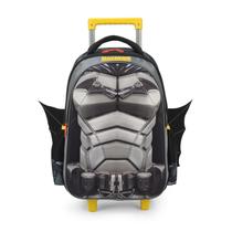 Mochila De Rodinhas Luxcel Batman Preto