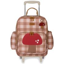 Mochila de Rodinhas MasterBag Cogumelo Caramelo