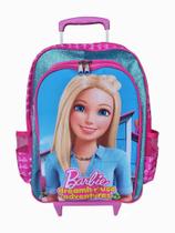 Mochila de Rodinhas Mochilete Frozen infantil escolar meninas bolsa rosa frozen olaf aula brilho