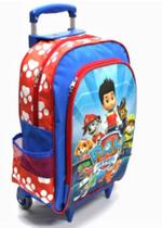 Mochila de rodinhas mochilete patrulha canina meninos infantil escolar - Multipla Escolha Brasil