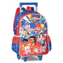 Mochila de rodinhas Oficial Os Aventureiros Luccas neto clio