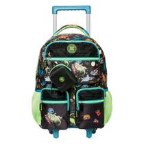 Mochila De Rodinhas Petit Dino Juvenil Escolar Xeryus