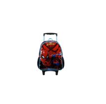 Mochila De Rodinhas Preta Spider Man - Xerius 11660 Mochila De Rodinhas Preta Spider Man - Xerius 11660