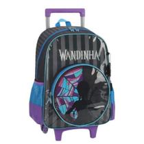 Mochila de Rodinhas Preto, Wandinha, LUXCEL