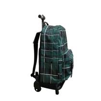 Mochila de Rodinhas Quadriculada UP4YOU MC51594UP0100UN - Luxcel