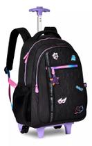 Mochila De Rodinhas Rafa E Luiz Escolar Passeio Juvenil Mochila De Rodinhas Rafa E Luiz Escolar Passeio Juvenil