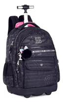 Mochila De Rodinhas Rebecca Bonbon Holografica Rb24586 Preto Mochila De Rodinhas Rebecca Bonbon Holografica Rb24586 Preto