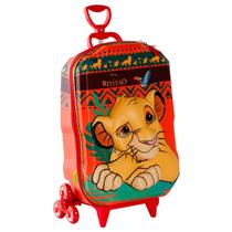 Mochila De Rodinhas Rei Leão Bolsa 3D Disney - Diplomata