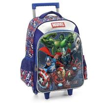 Mochila De Rodinhas Sem Alça Luxcel Avengers ul