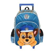Mochila de Rodinhas Sem Alça Luxcel Patrulha Canina Azul Mochila de Rodinhas Sem Alça Luxcel Patrulha Canina Azul
