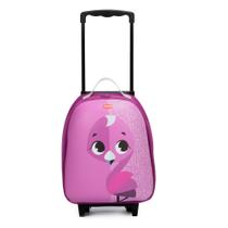 Mochila de Rodinhas Sem Alça Tiny Love Safari Flamingo Rosa