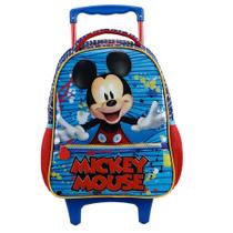 Mochila de Rodinhas Sem Alça Xeryus 16 Mickey Y Azul Mochila de Rodinhas Sem Alça Xeryus 16 Mickey Y Azul
