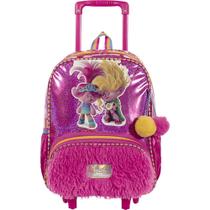 Mochila de Rodinhas Sestini Trolls X Sisters Colorido Mochila de Rodinhas Sestini Trolls X Sisters Colorido