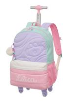 Mochila de Rodinhas Tubo 360º Com Alças Lilica Ripilica Lovit Creamy Pacific