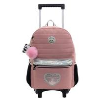 Mochila De Rodinhas Tween Panda Rose Juvenil Feminina Xeryus Mochila De Rodinhas Tween Panda Rose Juvenil Feminina Xeryus