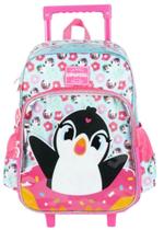 Mochila De Rodinhas Up4You Pinguim Mochila De Rodinhas Up4You Pinguim