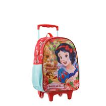 Mochila De Rodinhas Xeryus G - Branca De Neve - 30x40x15 cm Mochila De Rodinhas Xeryus G - Branca De Neve - 30x40x15 cm