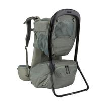 Mochila de transporte infantil Thule Sapling Agave 22L com guarda-sol