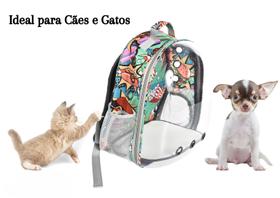 Mochila de Transporte para Animais Mala Vision Moderna Chalesco