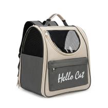 Mochila de Transporte Pet Premium - Visor Transparente e Abertura Frontal - Mochila de Transporte Pet Premium - Visor Transparente e Abertura Frontal -