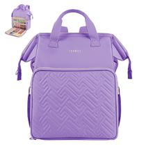 Mochila de tricô Leudes Yarn Storage Organizer Purple Mochila de tricô Leudes Yarn Storage Organizer Purple