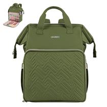 Mochila de tricô Leudes Yarn Storage Organizer verde Mochila de tricô Leudes Yarn Storage Organizer verde