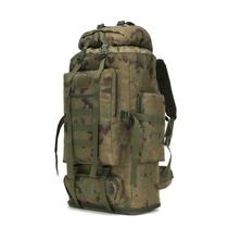 Mochila de Trilha W WINTMING 70L/100L Camping Mochila Tática MOLLE
