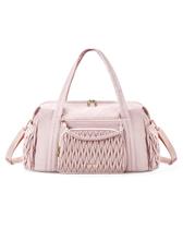 Mochila de Viagem BAGSMART - Acolchoada e Rosa para Mulheres