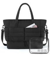 Mochila de Viagem BAGSMART Large Weekender Preta para Mulheres