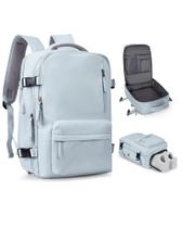 Mochila de viagem Coowoz Airline aprovada à prova d'água 30L azul Mochila de viagem Coowoz Airline aprovada à prova d'água 30L azul