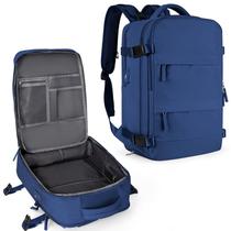 Mochila de Viagem Coowoz Grande - Azul Royal - Para Homens e Mulheres Mochila de Viagem Coowoz Grande - Azul Royal - Para Homens e Mulheres